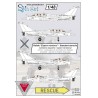 Syhart 918S - Rafale exports "Standard stencils" (English language for export versions)