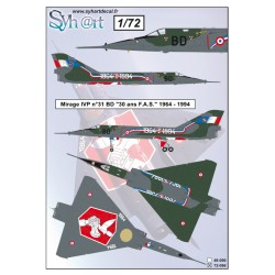 Syhart M4P - Pack 5x Mirage IVP "Décorations spéciales"