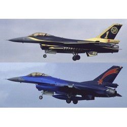 Syhart 101 - F-16A Falcon FA-72 & FA-110 80 Years "1st Sqn Stingers" & "2nd Sqn Comete" Belgian A.F 1997