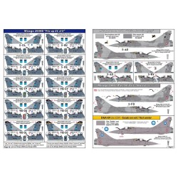 Syhart 922 - Mirage 2000 "standard" (Blue Mirages : B/C/-5F) French Air Force