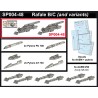SP004 - 6x AASM 250 (body Mk.82) + AT730 tribomb ejectors for Rafale - (1/48)