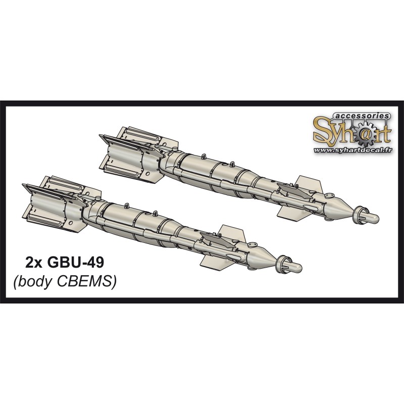 AD029 - GBU-49 (corps CBEMS) x2 - (1/72)