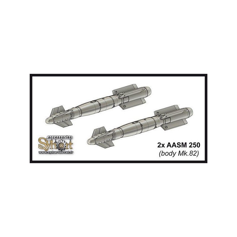AD004 - AASM 250 (corps Mk.82) x2 - (1/48)