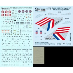 Syhart 160 - Rafale B 4-ID "La Fayette 24" EC 2/4 La Fayette 2024