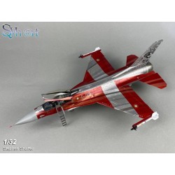 Syhart 151 + peinture - F-16AM Falcon E-006 "Dannebrog 50 years F-16" Royal Danish AF - 2024
