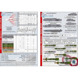 Syhart 916 - Marquages pour armements - Rafale B/C/M