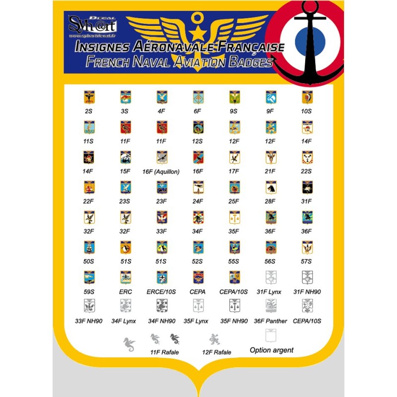Syhart 911 - French Naval Aviation Badges