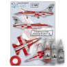Syhart 151 + paints - F-16AM Falcon E-006 "Dannebrog 50 years F-16" Royal Danish AF - 2024