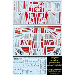 Syhart 151 + paints - F-16AM Falcon E-006 "Dannebrog 50 years F-16" Royal Danish AF - 2024