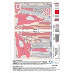 Syhart 151 + paints - F-16AM Falcon E-006 "Dannebrog 50 years F-16" Royal Danish AF - 2024